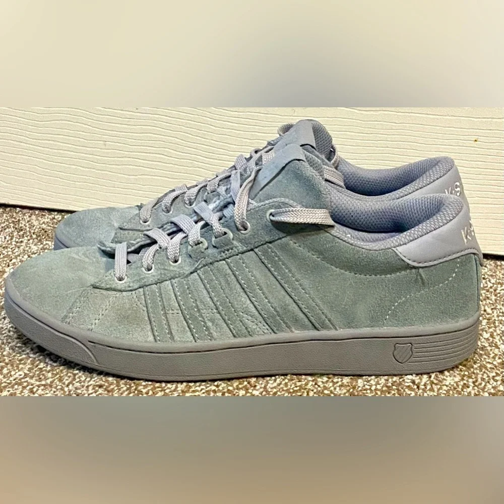 K-Swiss Women’s Gray Suede Classic Pro X Sneaker US Size 7.5
